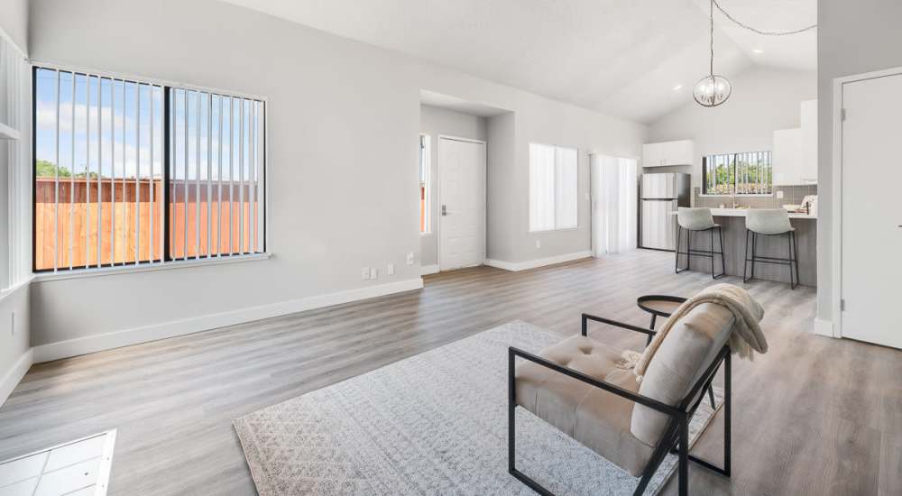 Living space at Mariposa Fremont in Fremont, California