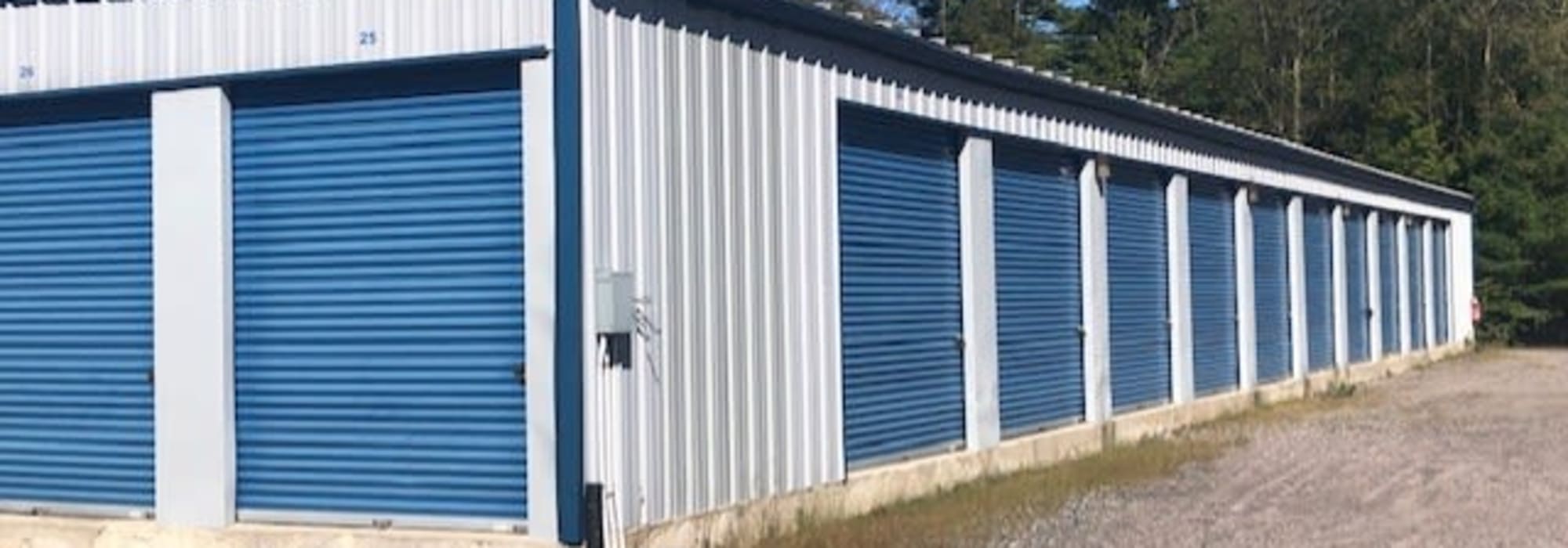 Outdoor units at Apple Self Storage - Port Carling in Port Carling, Ontario