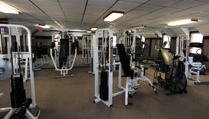 luxury fitness center at Village Green