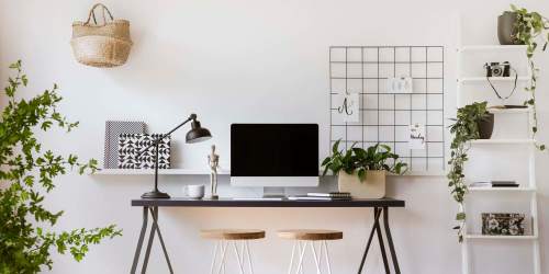 Home office at La Espana Garden in Lodi, California