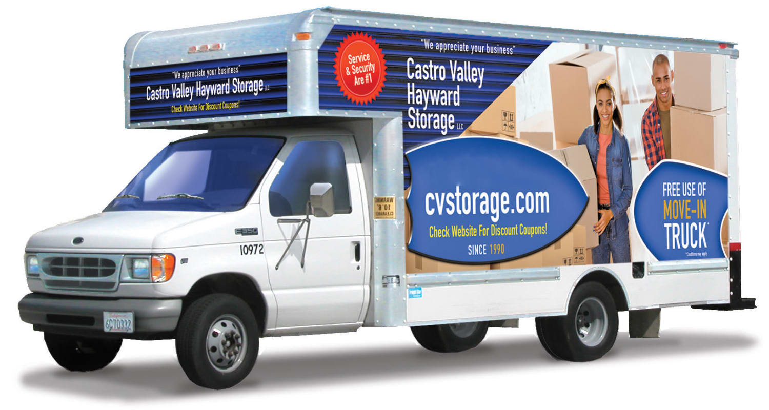 Self storage units for rent at Castro Valley Storage LLC in Castro Valley, California