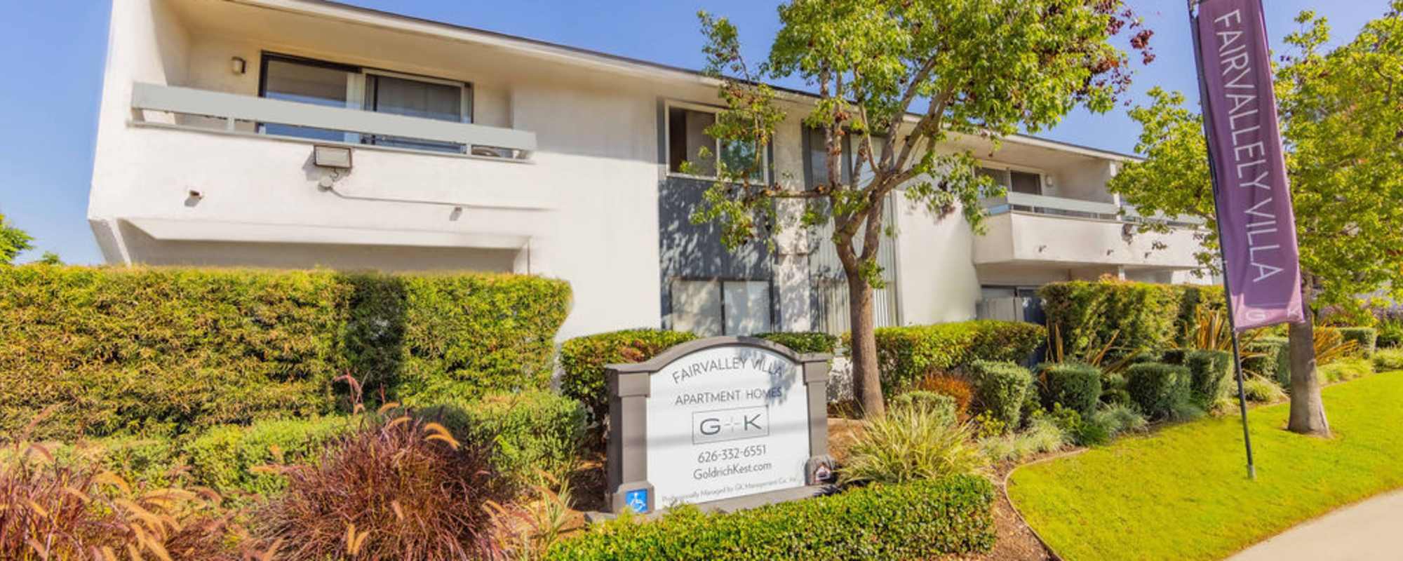 Apartments at Fairvalley Villa in Covina, California 