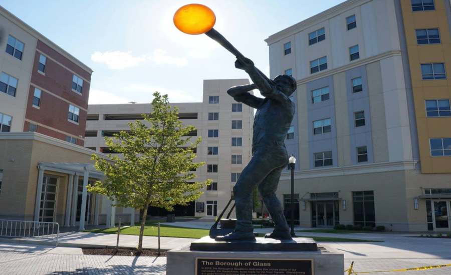Statue at Storage Authority Buck Road in Glassboro, NJ