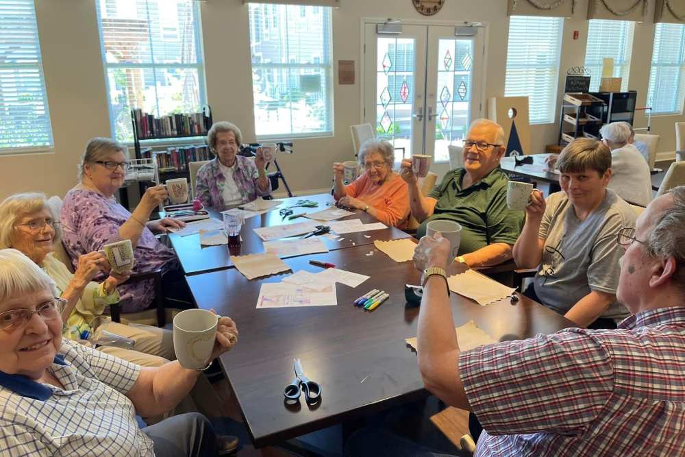 Residents having a great time at Legacy Living Defiance in Defiance, Ohio