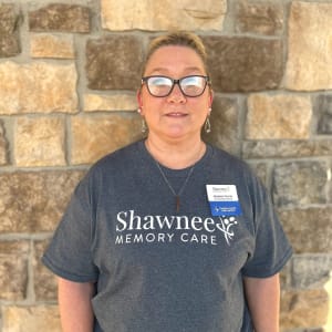 Deborah Taylor, Life Enrichment Director at Shawnee Memory Care in Shawnee, Oklahoma. 