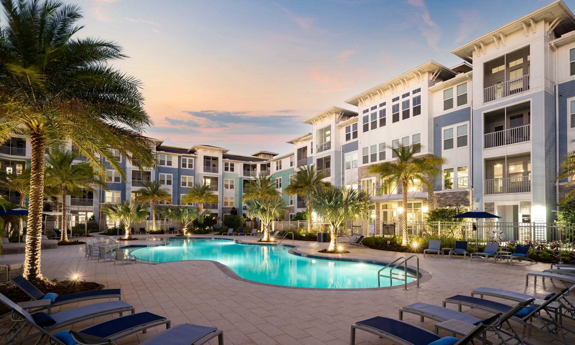 Apartments at The Addison Skyway Marina in St. Petersburg, Florida