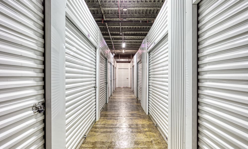 Climate-controlled storage units at Devon Self Storage in Charleston, South Carolina