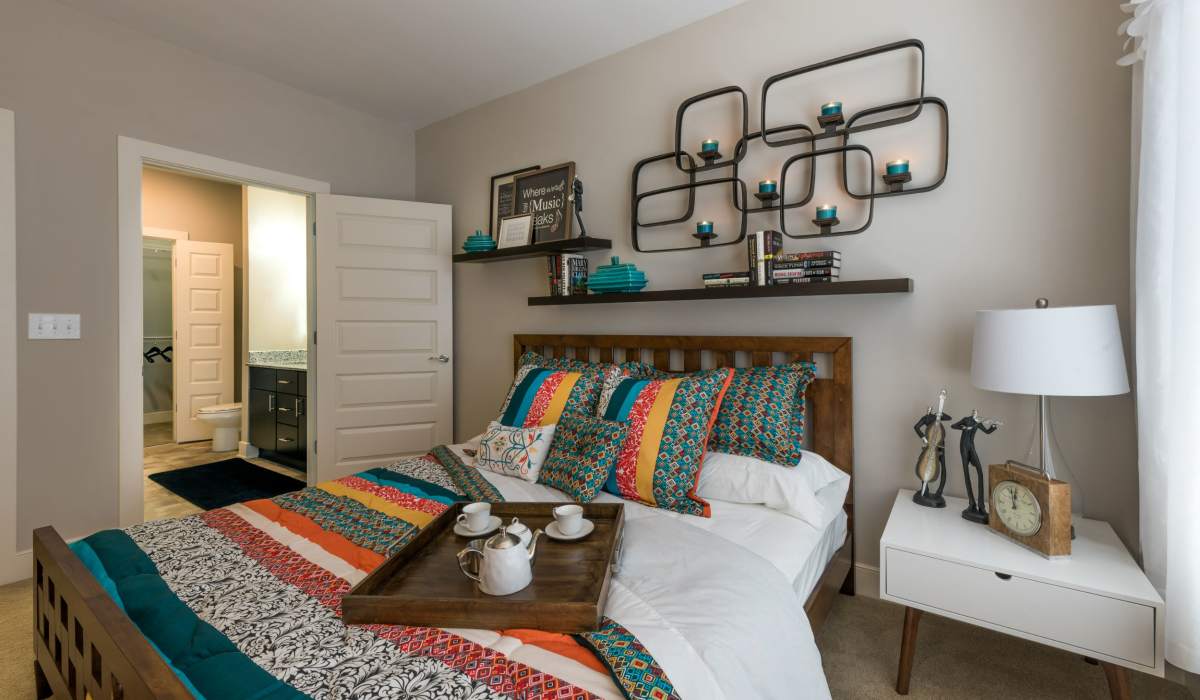 Roomy bedroom at Infinity at Centerville Crossing, Virginia Beach, Virginia