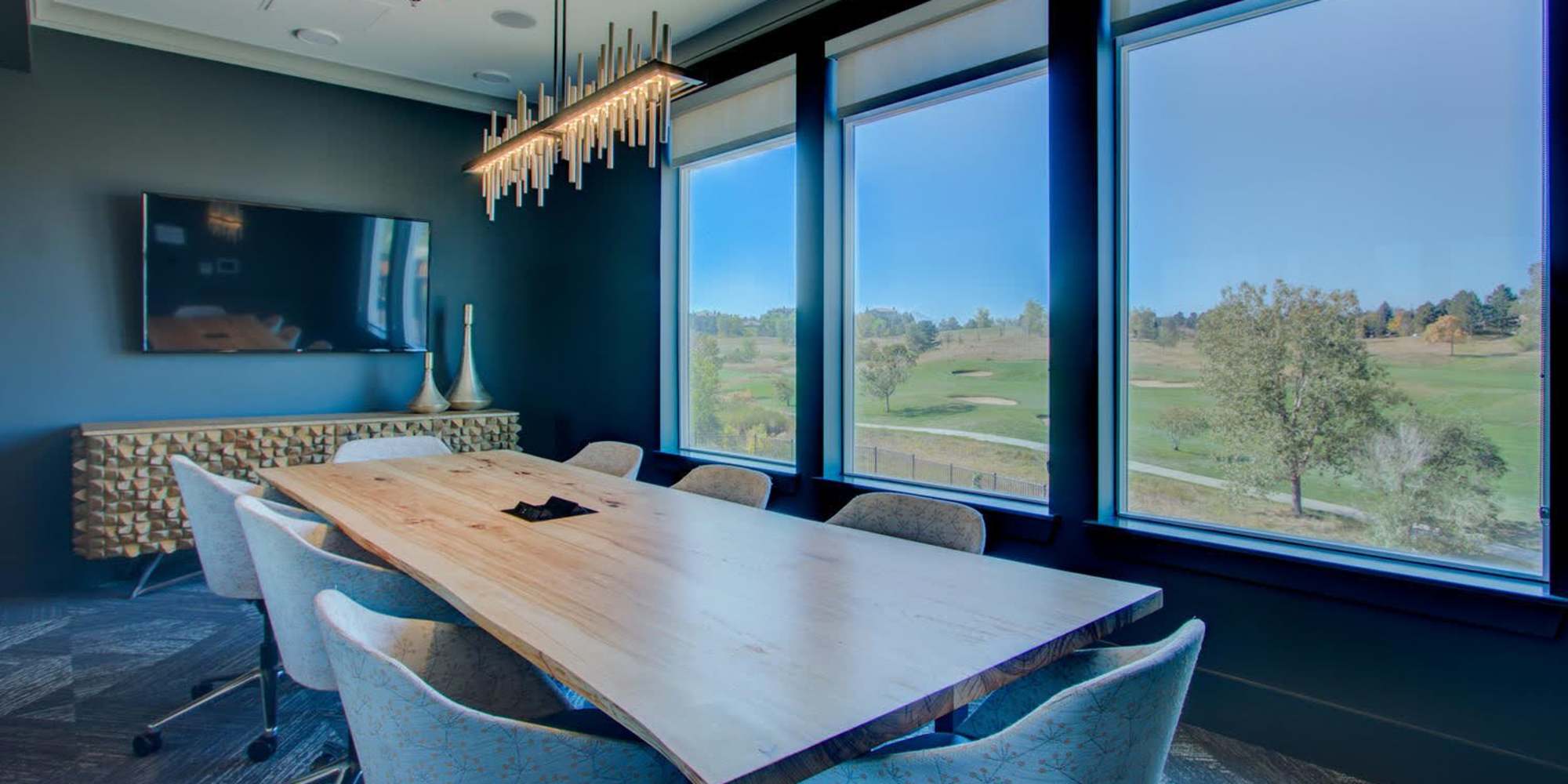 Conference room at Fusion 355 in Broomfield, Colorado