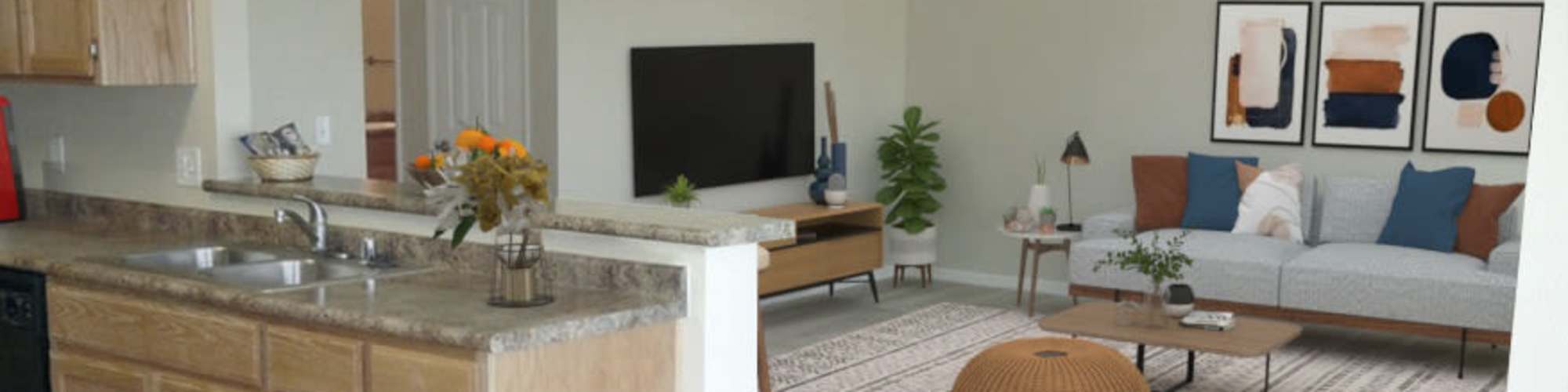 Floor Plans | Oak Park Apartments in Bakersfield, California