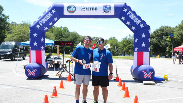 Team members that volunteered at the event. 