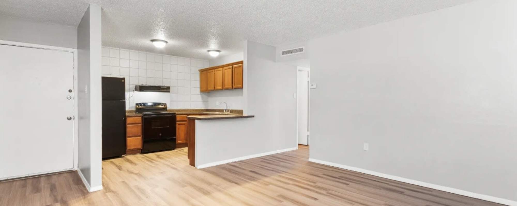 Modern apartments at Agave Courtyard in El Paso,Texas