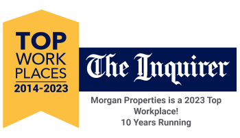 Morgan Properties wins The Inquirer Top Work Places Award for 9 years running