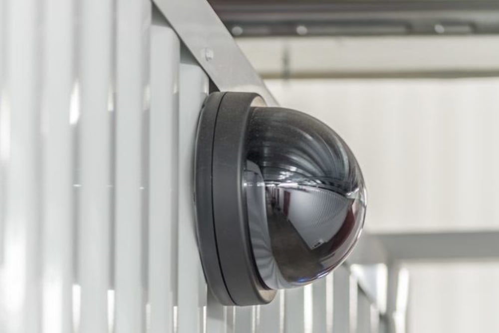 Security camera at Urban Storage - Sprague Ave in Tacoma, Washington