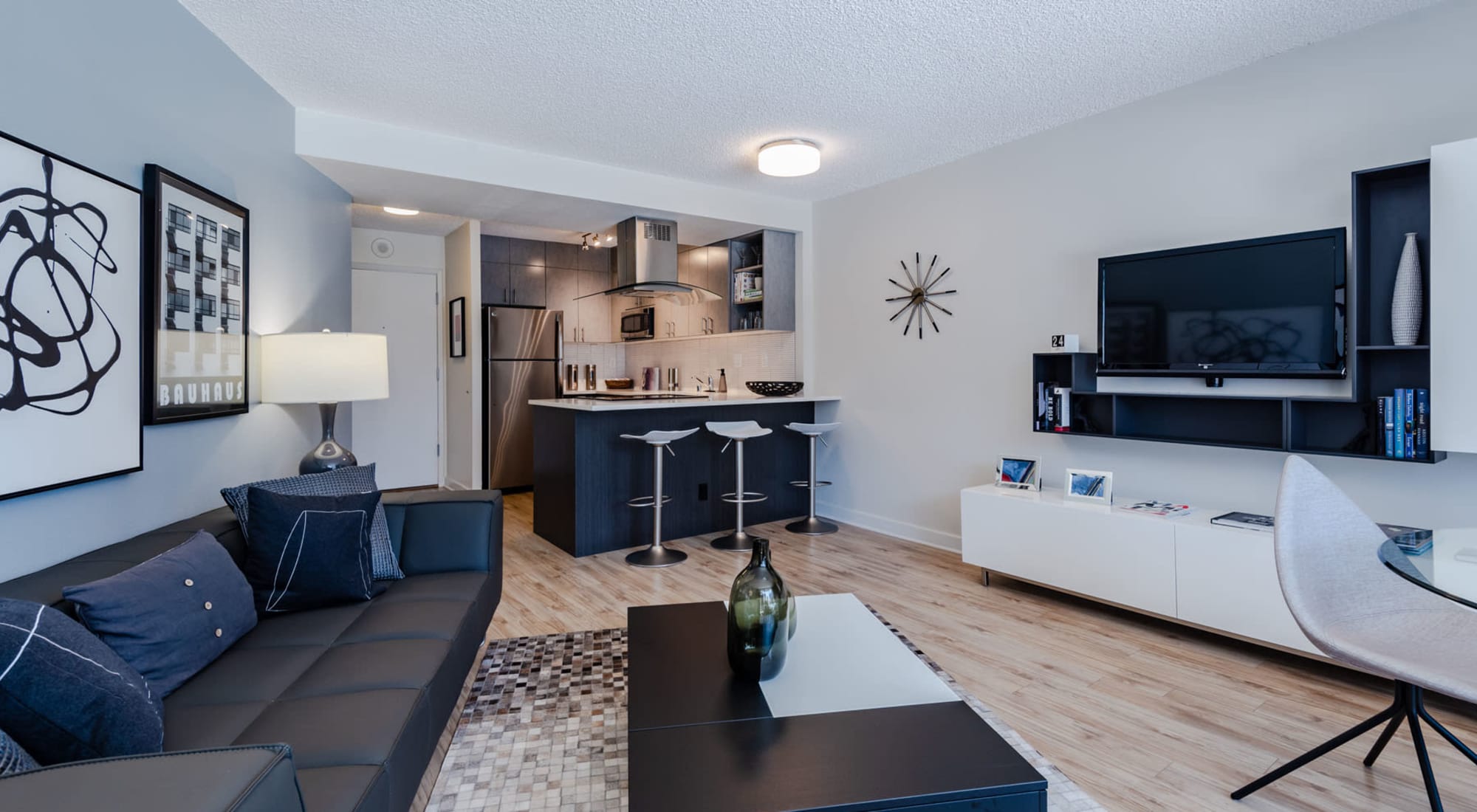 Floor plans at Tower 801 in Seattle, Washington
