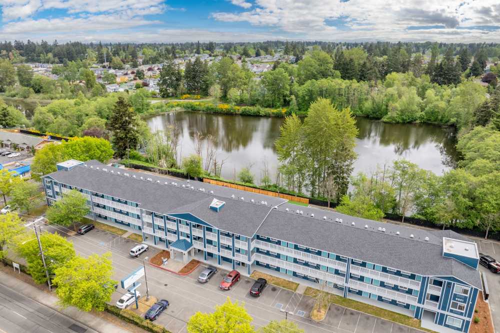 Studio Apartments with Water Views at The Theodore in Tacoma, Washington