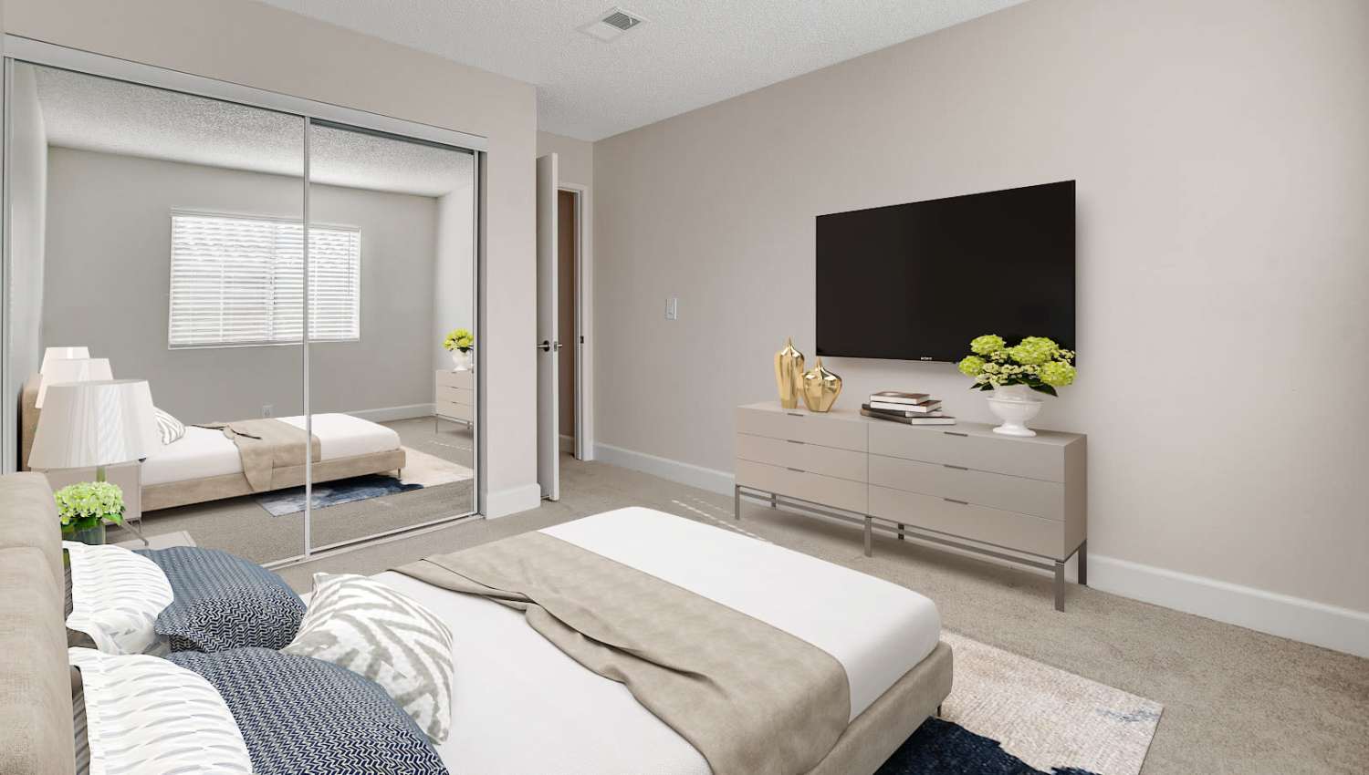 Model kitchen at Invitational Apartments in Henderson, Nevada