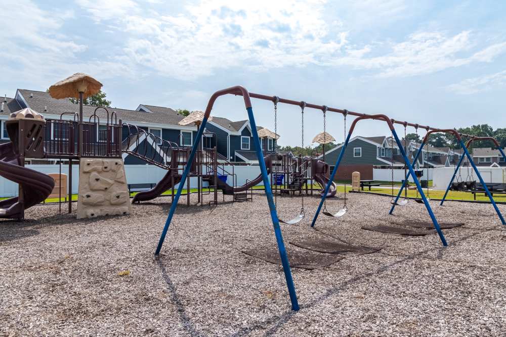 A playground at Ben Moreell in Norfolk, Virginia