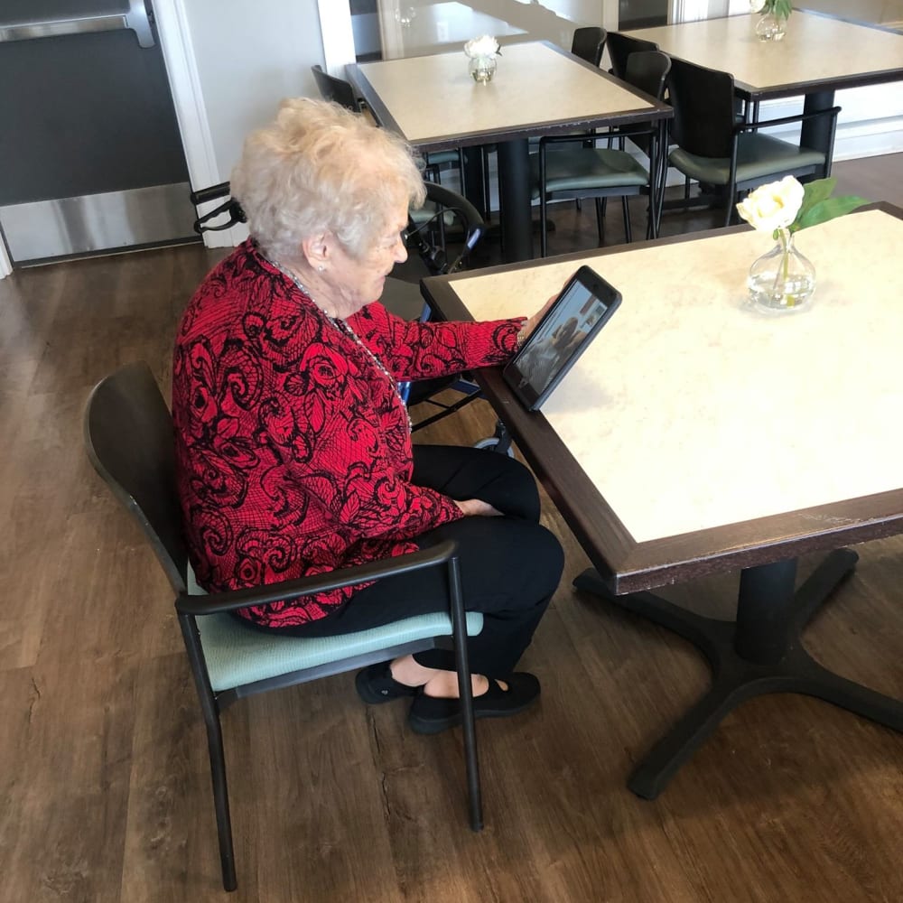 Unique dining options at Anthology Senior Living in Denver, Colorado