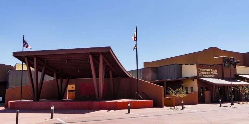 community center near Two Mile in Twentynine Palms, California