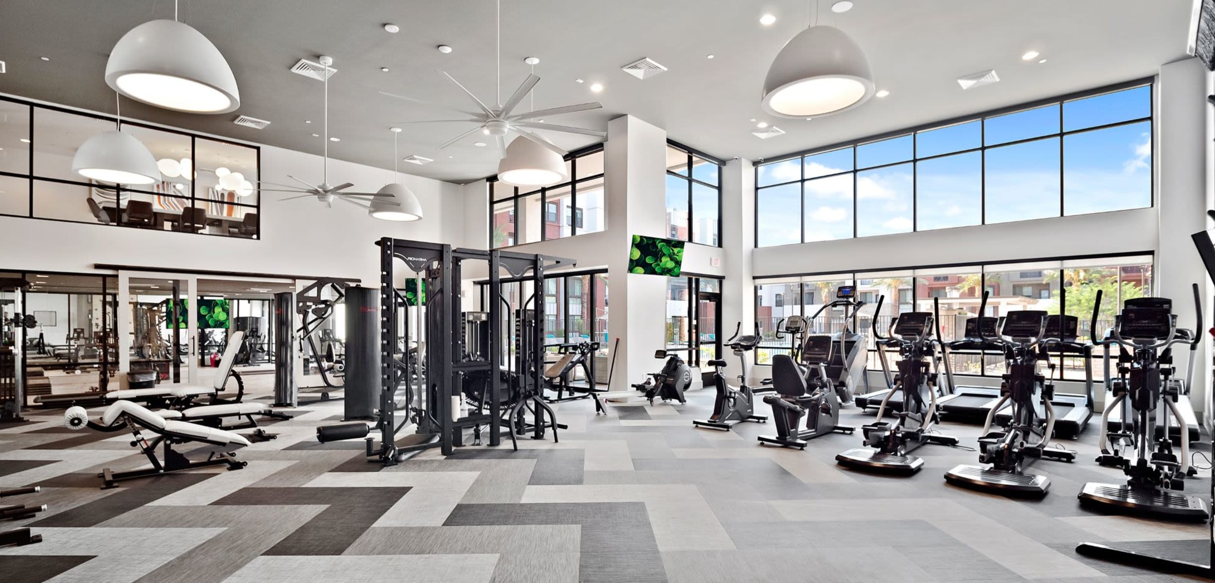 Beautiful workout facility at Marquis at Chandler in Chandler, Arizona
