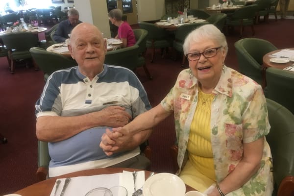 Roy and Joyce Porter at Guelph Lake Commons in Guelph, Ontario