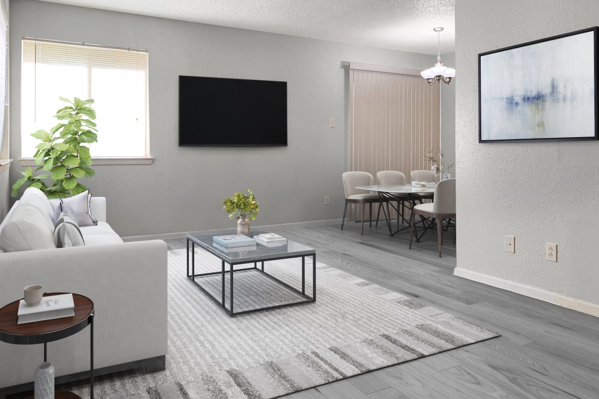 Living room at Stonehill in Killeen, Texas