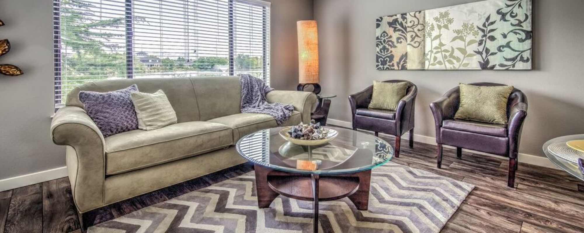 Upscale apartments at Silver Bay Apartments in Boise, Idaho
