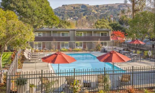 View our Parc Marin Apartments community at Mission Rock at San Rafael in San Rafael, California