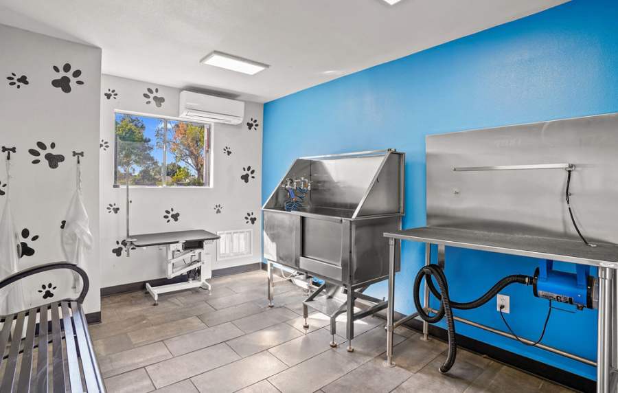 Community pet wash area at Waterford Place Apartments in Mesa,Arizona