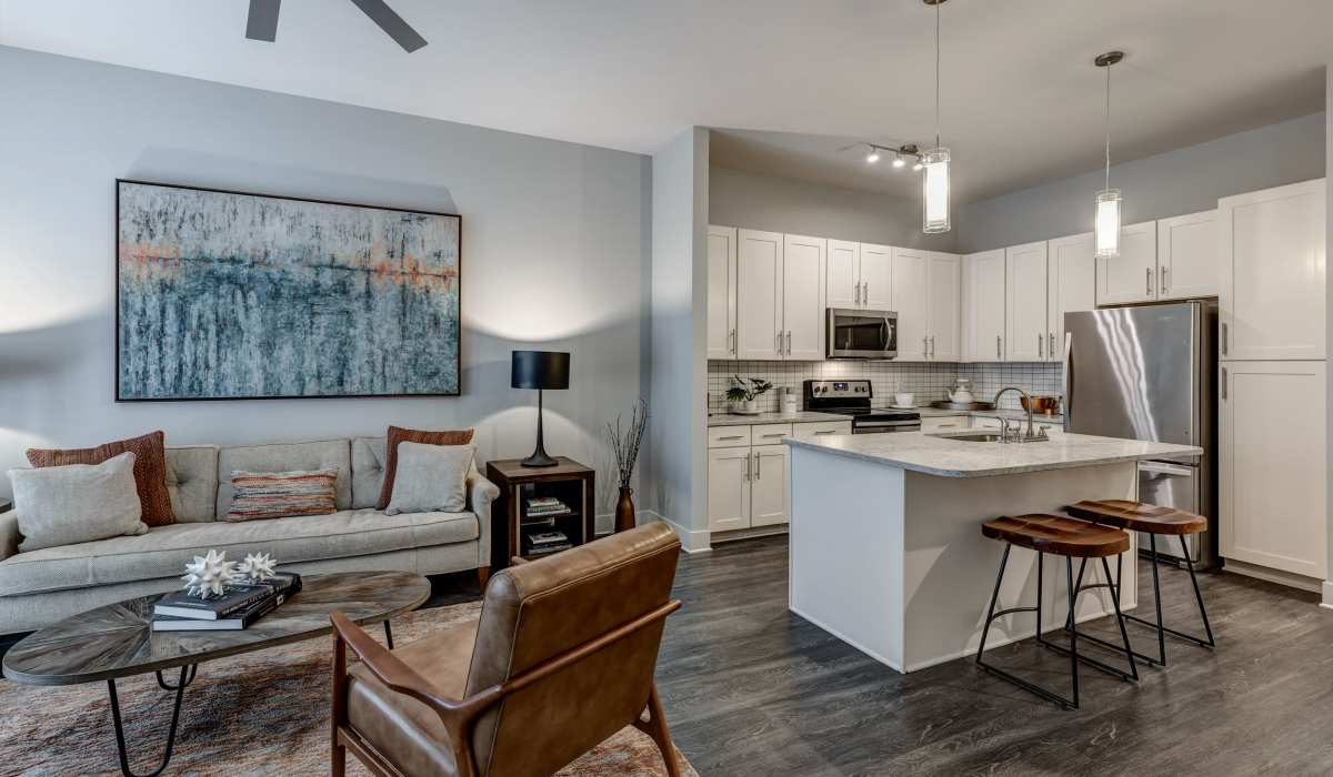 Apartment with open floor plan at 1400 Chestnut, Chattanooga, Tennessee