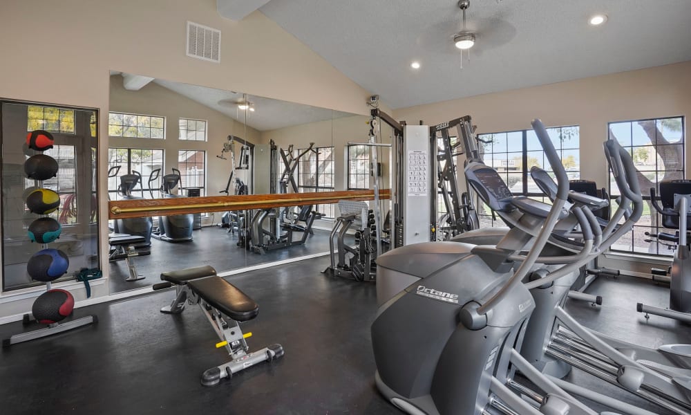 Gym at Shadow Ridge Apartments in El Paso, Texas
