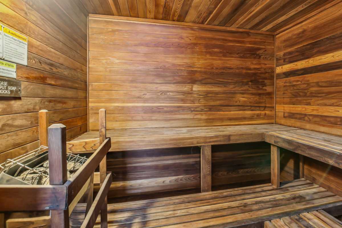 Sauna at Casa De Fuentes in Overland Park, Kansas