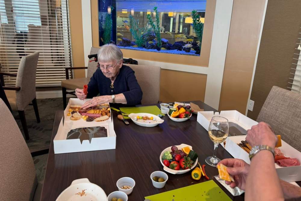Residents of Legacy Living Fishers in Fishers,Indiana