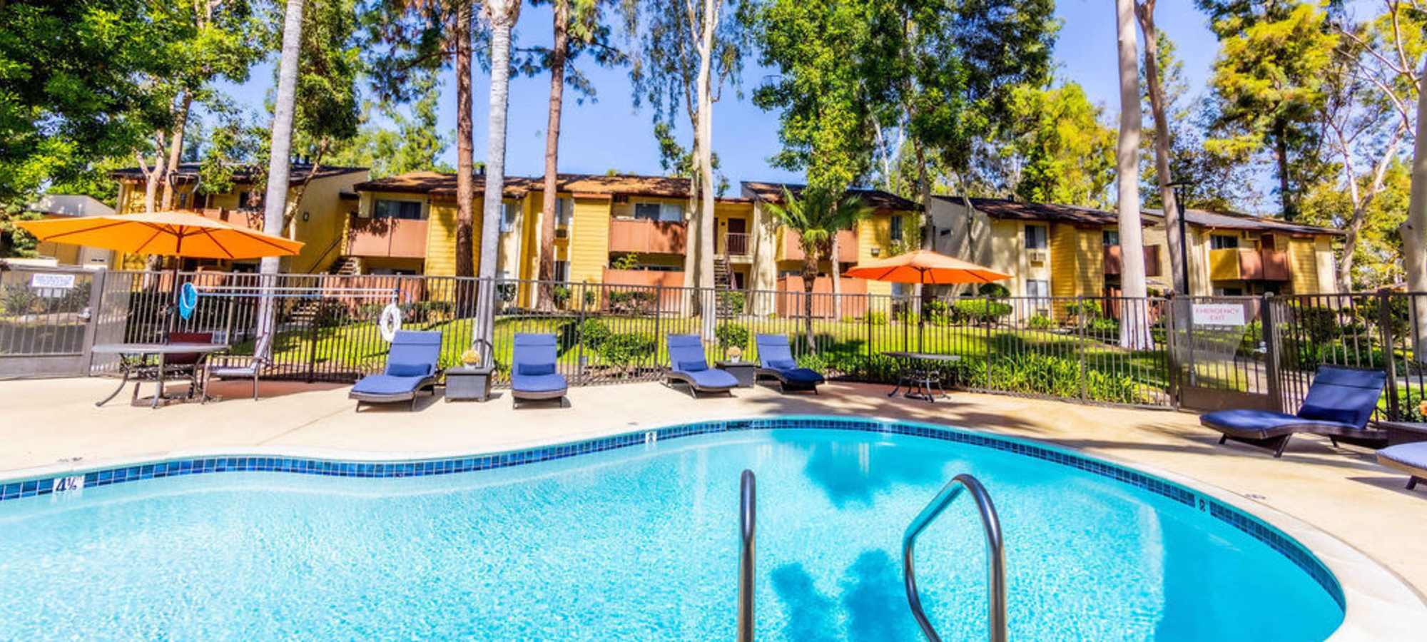 apartments at Walnut Ridge Apartments in West Covina, California