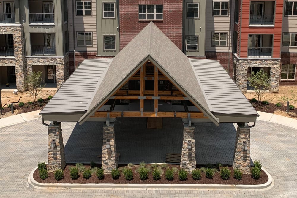 The entrance at Harmony at Brentwood in Brentwood, Tennessee