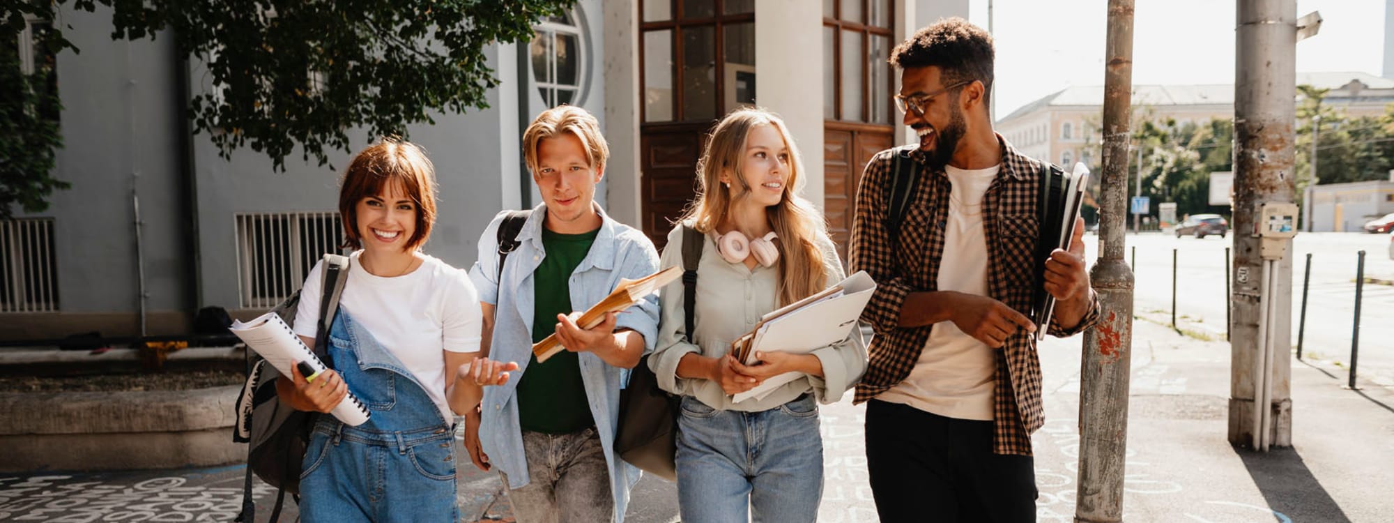 Students at The James in Richmond, Virginia