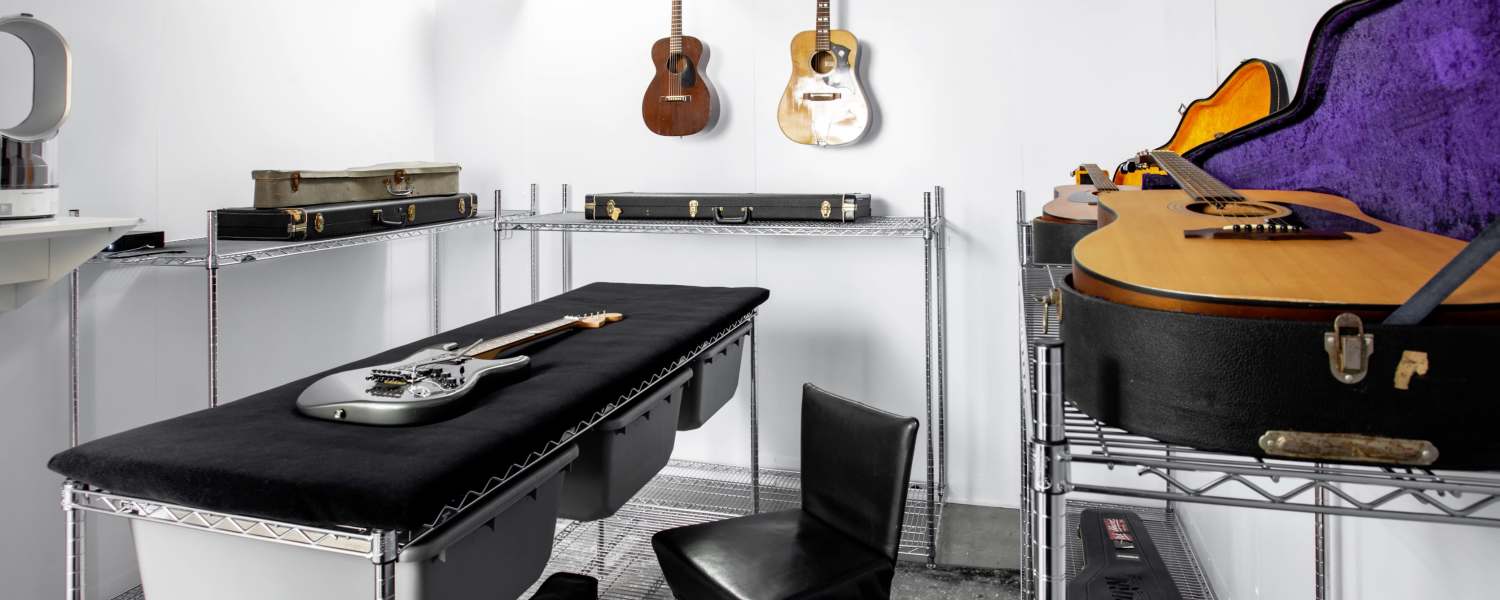 Archivist workshops at Hollywood Vaults in Los Angeles, California