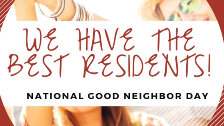 National Good Neighbor Day