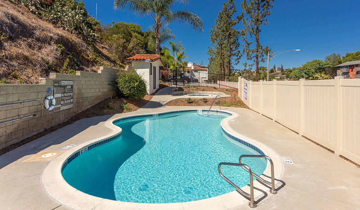 Community Pool at Jackson 23 Apartments in La Mesa, California
