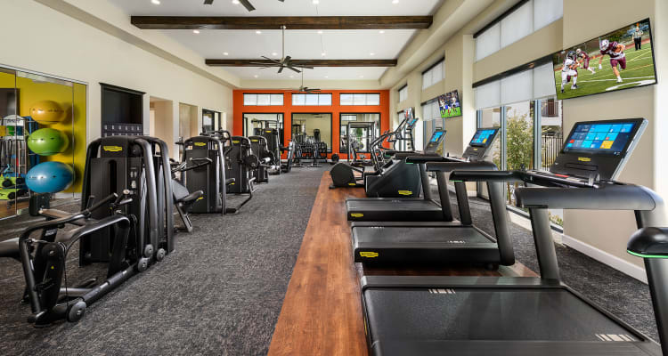 Fitness center at San Bellara in Scottsdale, Arizona