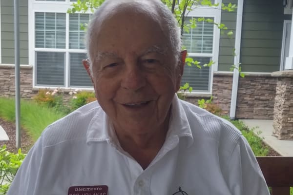 Robert Vrilakas at Glenmoore Gracious Retirement Living in Happy Valley, Oregon