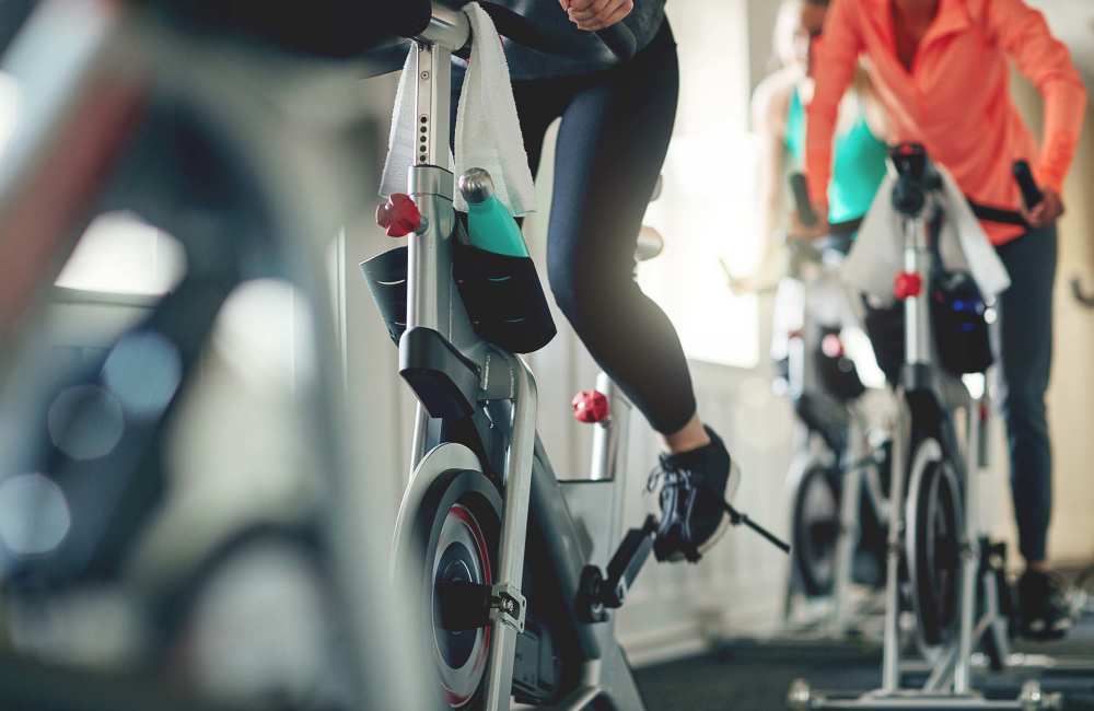 Fitness center at Stonebridge Crossing Apartment Homes in Cordova, Tennessee