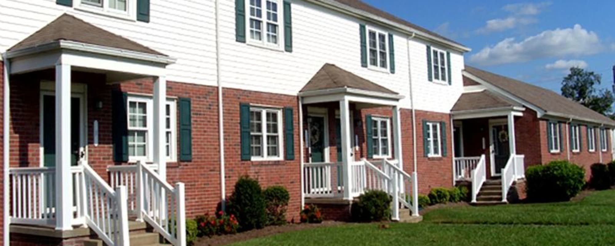 Exterior view of homes at SP Enlist in Norfolk, Virginia