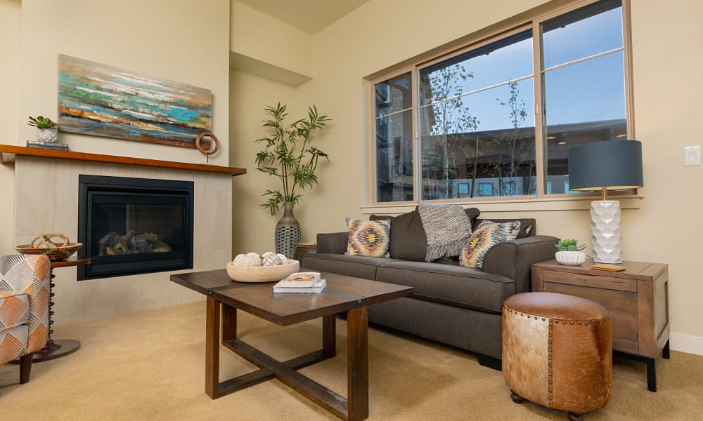 An assisted living apartment at Touchmark on West Century in Bismarck, North Dakota
