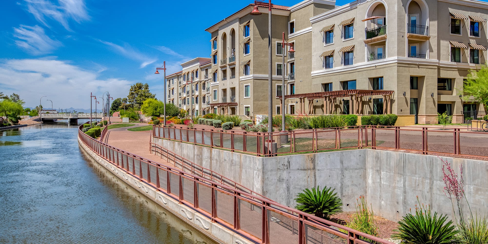 Exterior view at Broadstone Waterfront in Scottsdale, Arizona