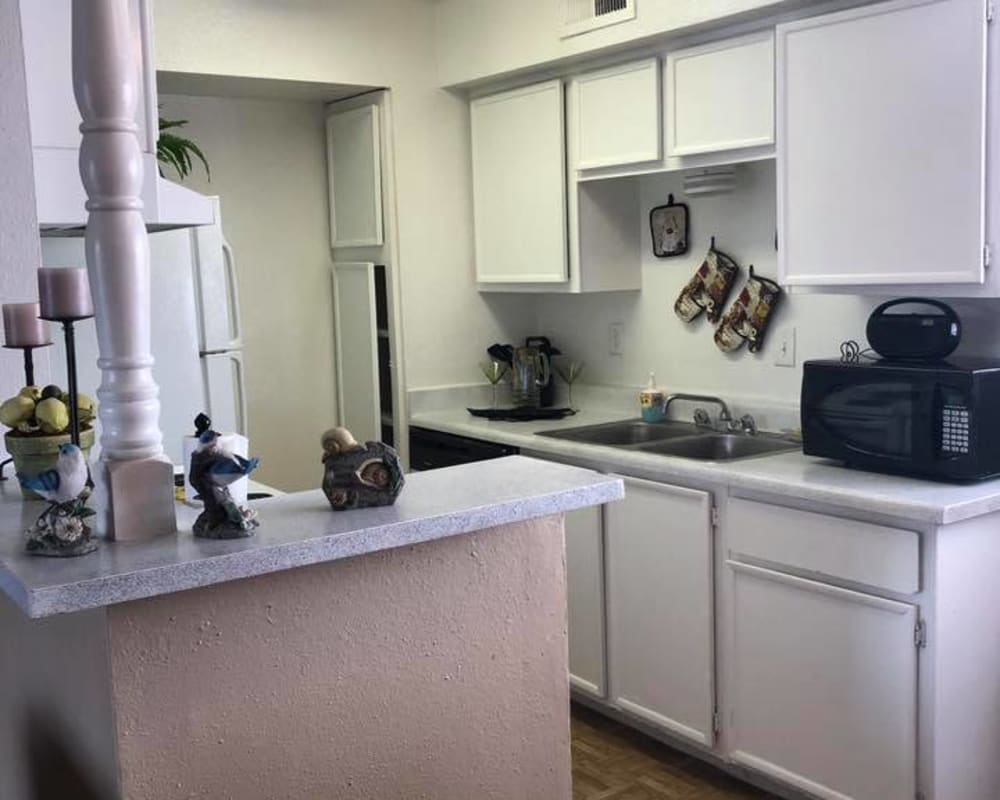 Quaint kitchen at Cabo San Lucas in Houston, Texas