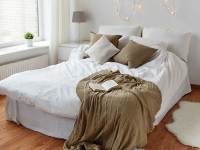 Bedroom at The Village at SoTa in Tacoma, Washington