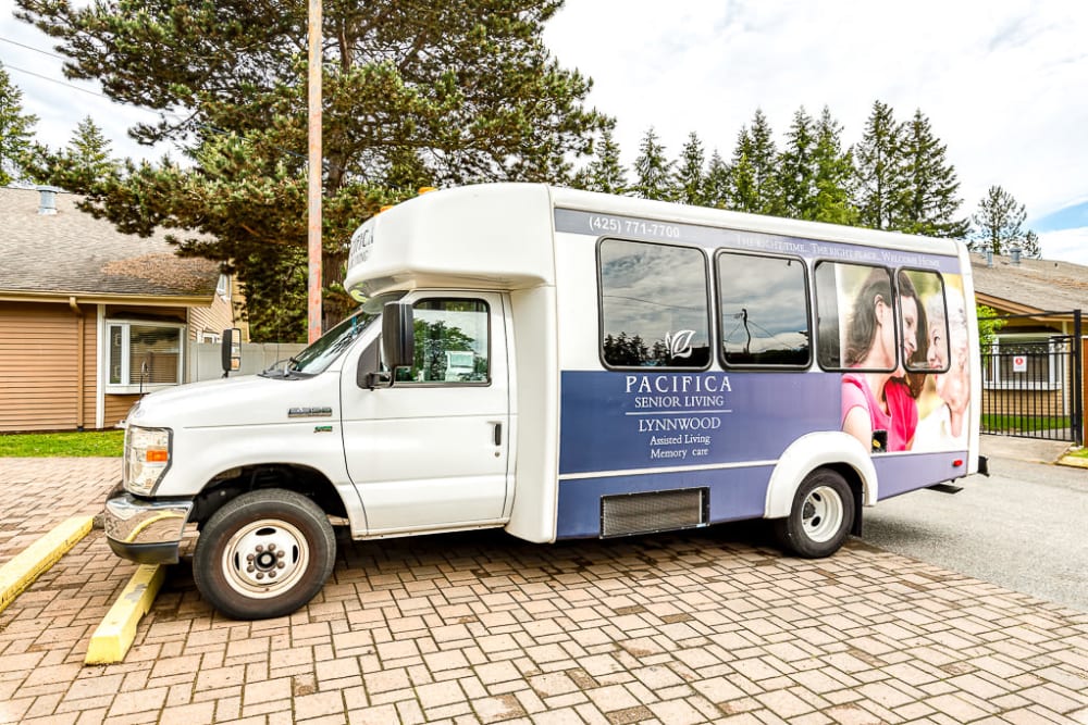 Official Vehicle of Pacifica Senior Living Lynnwood in Lynnwood, Washington
