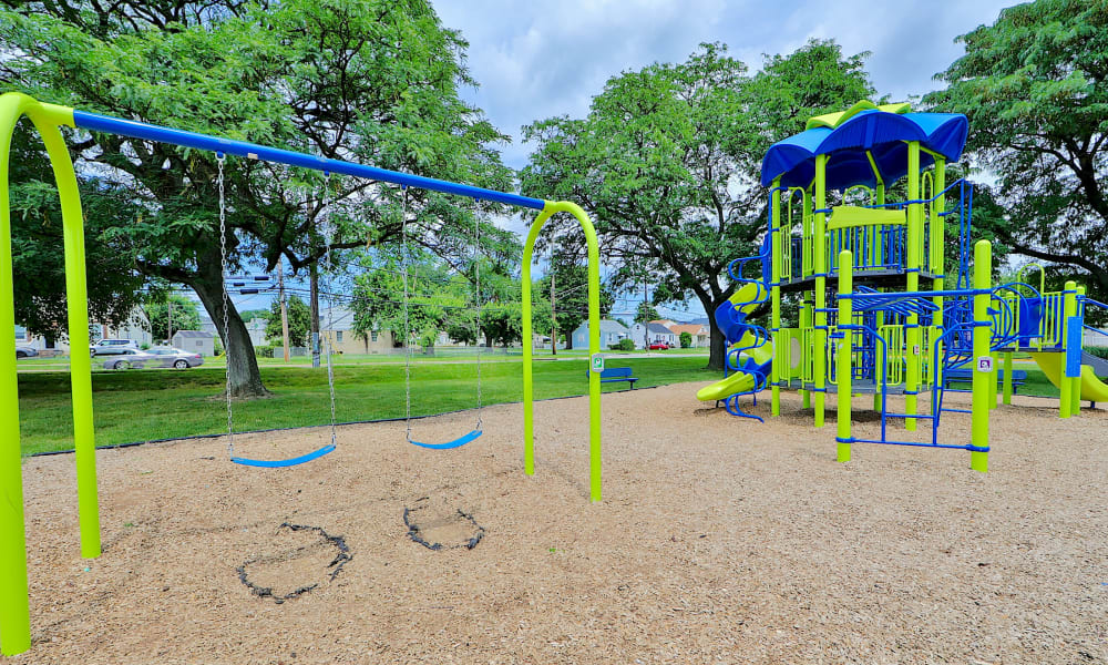 Playground at Lake Vista Apartments in Rochester, New York